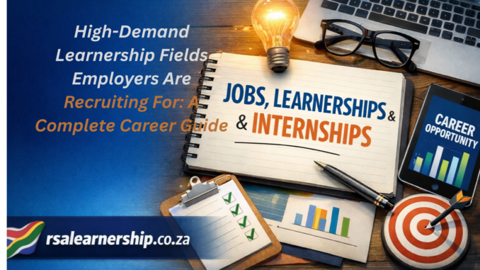 High Demand Learnership