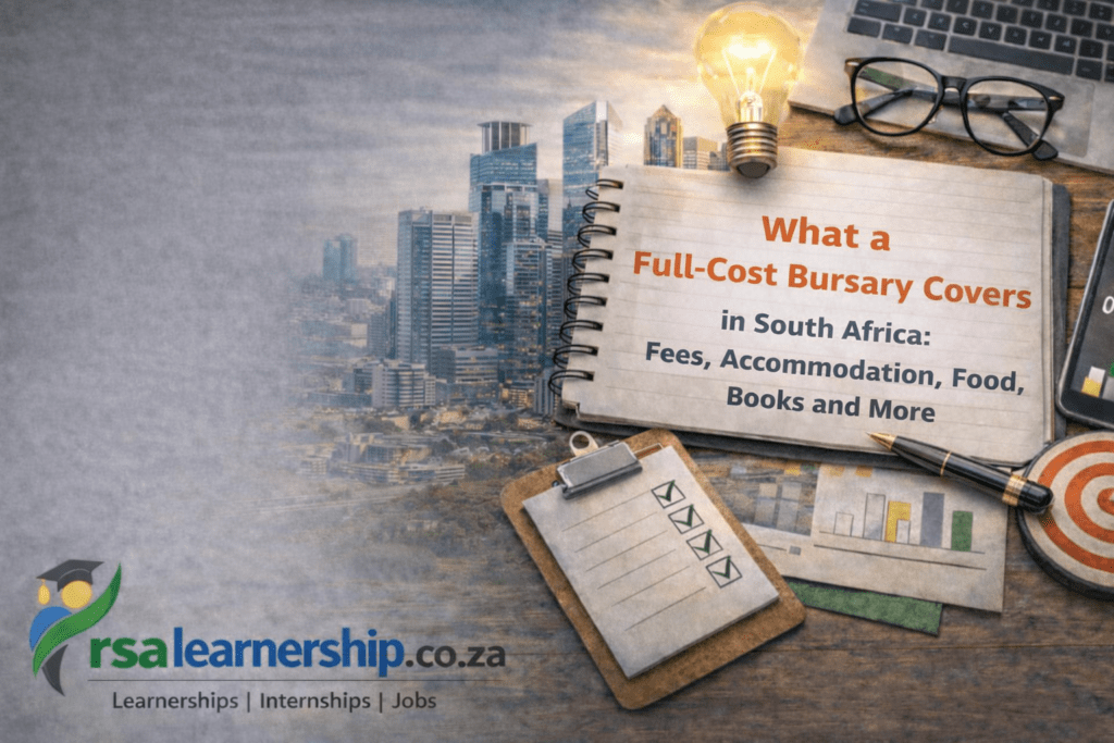 What a Full-Cost Bursary Covers in South Africa: Fees, Accommodation, Food, Books and More