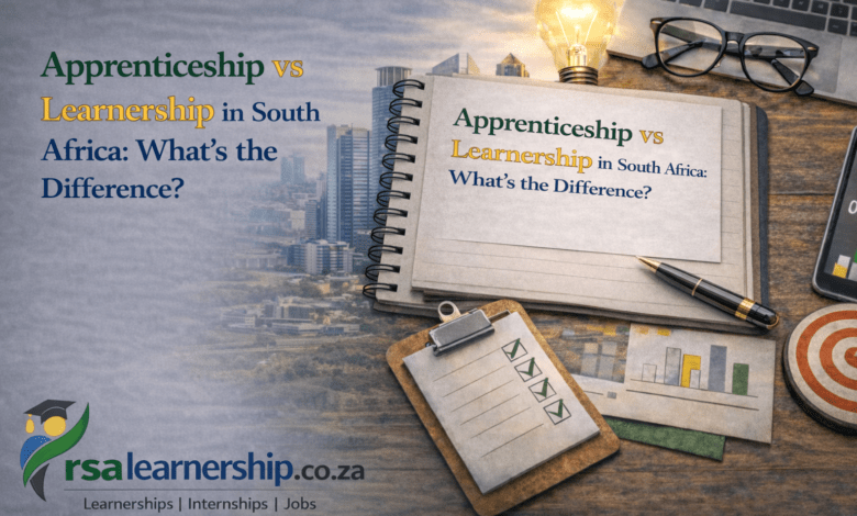 apprenticeship vs learnership