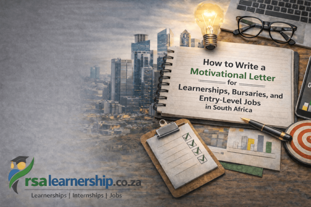 How to Write a Motivational Letter for Learnerships, Bursaries, and Entry-Level Jobs in South Africa