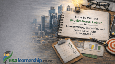 How to Write a Motivational Letter for Learnerships, Bursaries, and Entry-Level Jobs in South Africa
